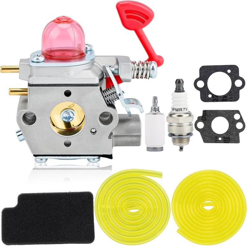 Hipa 545081855 Carburetor for Poulan Pro BVM200VS BVM200C Craftsman 25CC Leaf Blower Parts Walbro WT-875 WT-875A Carb with 545116801 Air Filter Tune-Up Kit - Image 2